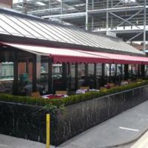 Commercial terrace awnings